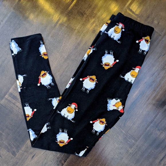 ❗SOLD❗Buttery Soft Novelty Christmas Leggings - Picture 3 of 6